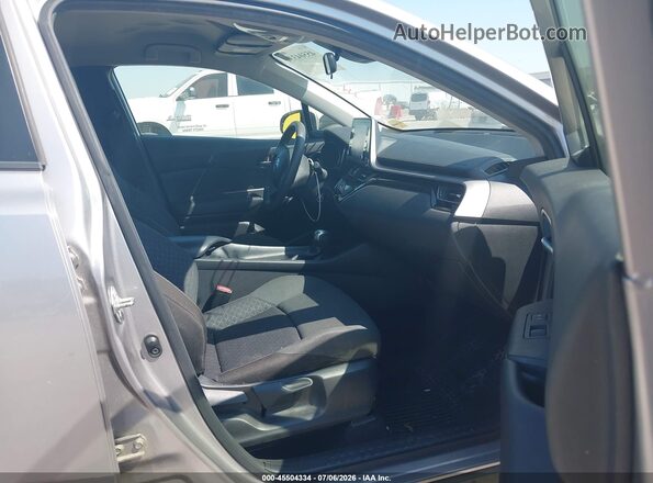JTNKHMBX1L1088943 2020 TOYOTA C-HR Silver Widok wnętrza z przodu