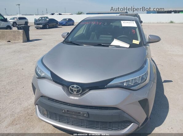 JTNKHMBX1L1088943 2020 TOYOTA C-HR Silver Widok z przodu