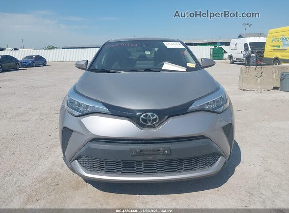 JTNKHMBX1L1088943 2020 TOYOTA C-HR Silver Widok zestawu wskaźników