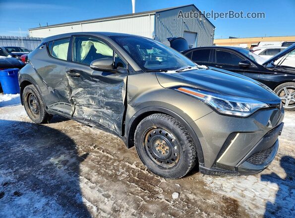 JTNKHMBX1M1128066 2021 TOYOTA C-HR Brown წინა მარჯვენა