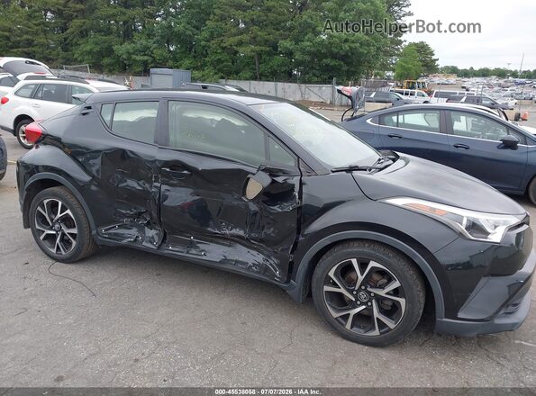 JTNKHMBX2J1010152 2018 TOYOTA C-HR Black Front view