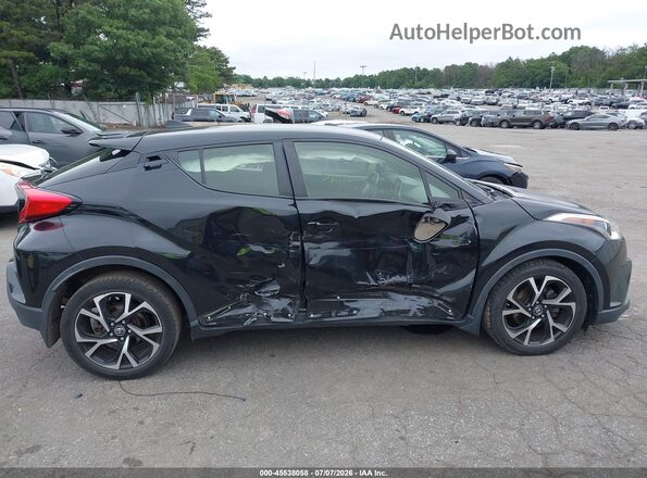 JTNKHMBX2J1010152 2018 TOYOTA C-HR Black Rear interior view