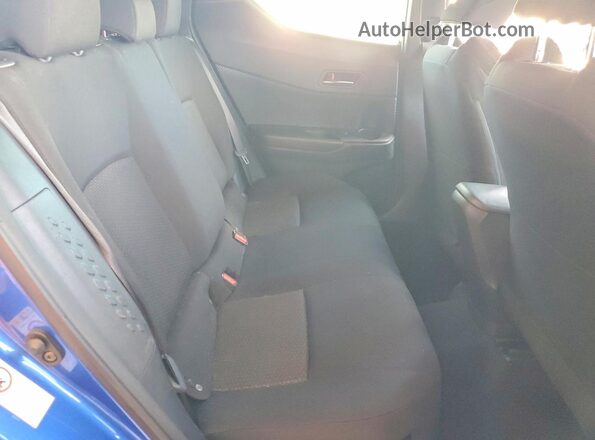 JTNKHMBX2K1023176 2019 TOYOTA C-HR Синий Вид задней части салона