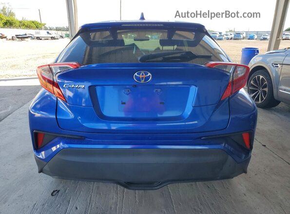 JTNKHMBX2K1023176 2019 TOYOTA C-HR Синий Вид сзади