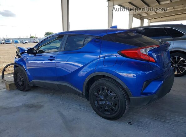 JTNKHMBX2K1023176 2019 TOYOTA C-HR Синий Задняя левая четверть