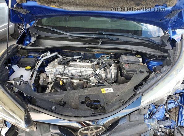 JTNKHMBX2K1023176 2019 TOYOTA C-HR Синий Вид подкапотного пространства