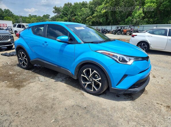 JTNKHMBX2K1051768 2019 TOYOTA C-HR Blue Przód prawy