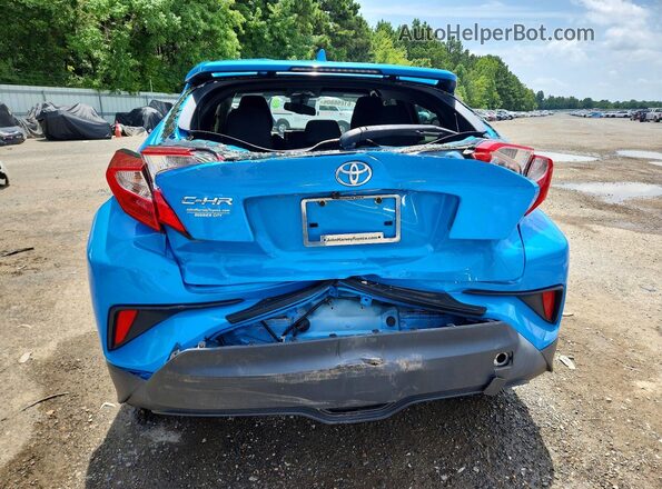 JTNKHMBX2K1051768 2019 TOYOTA C-HR Blue Widok z tyłu