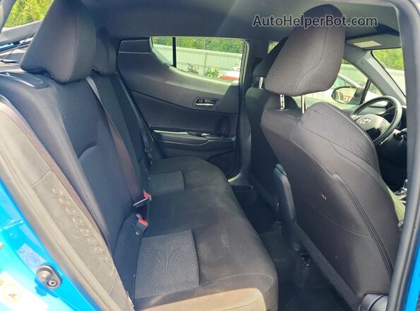 JTNKHMBX2K1051768 2019 TOYOTA C-HR Blue Widok tylnych siedzeń