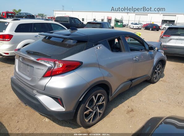 JTNKHMBX2K1061037 2019 TOYOTA C-HR Silver უკანა მარჯვენა