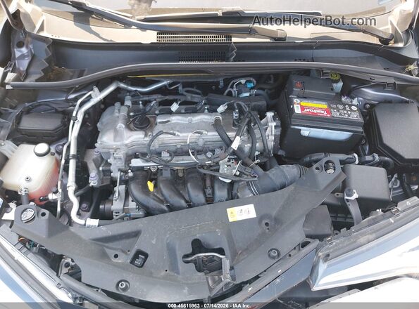 JTNKHMBX2K1061037 2019 TOYOTA C-HR Silver უკანა ხედი