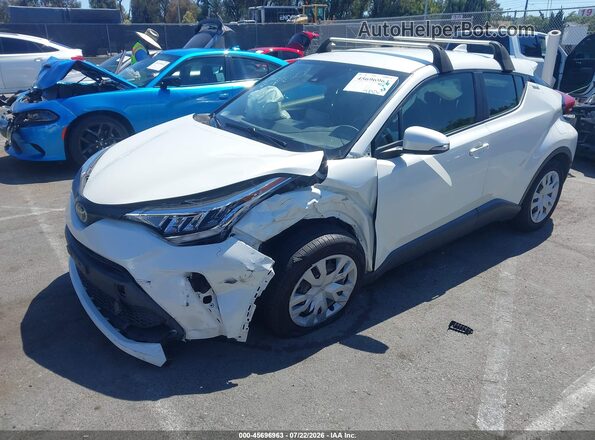 JTNKHMBX2L1065350 2020 TOYOTA C-HR White Передня ліва чверть