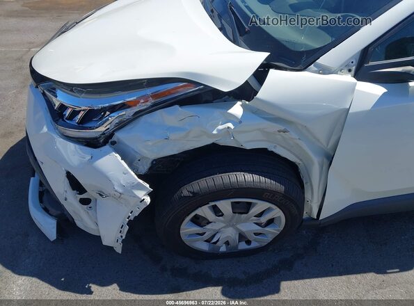 JTNKHMBX2L1065350 2020 TOYOTA C-HR White Вид спереду