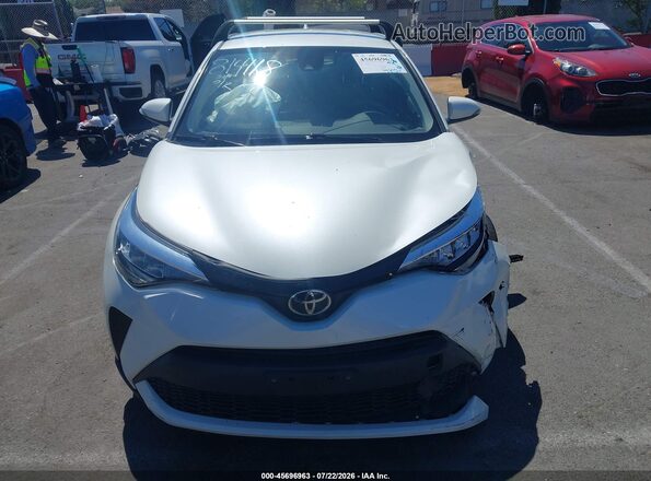 JTNKHMBX2L1065350 2020 TOYOTA C-HR White Вид щитка приладів