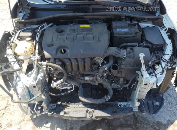 JTNKHMBX2M1100745 2021 TOYOTA C-HR White Rear interior view