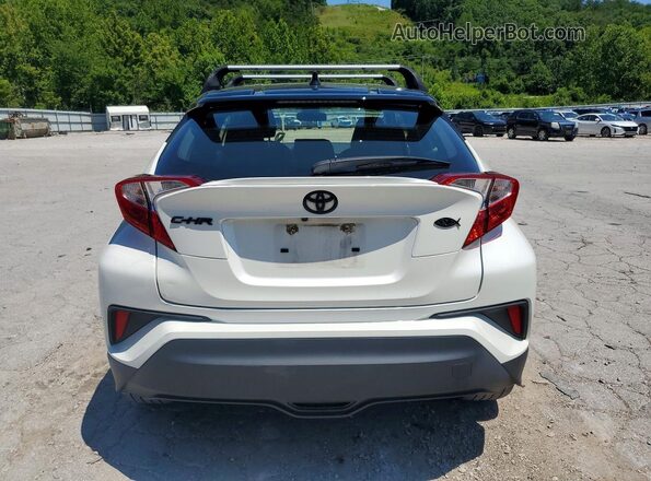 JTNKHMBX2M1100745 2021 TOYOTA C-HR White Rear view