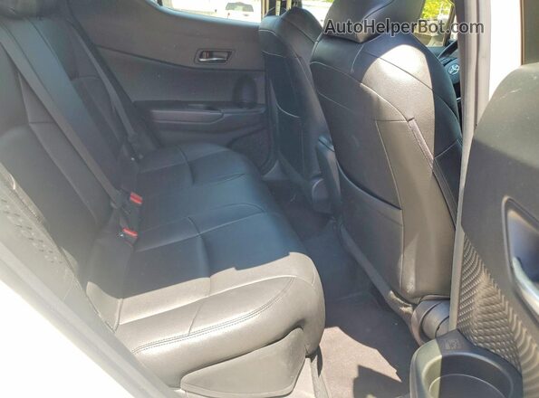 JTNKHMBX2M1100745 2021 TOYOTA C-HR White Rear seats view