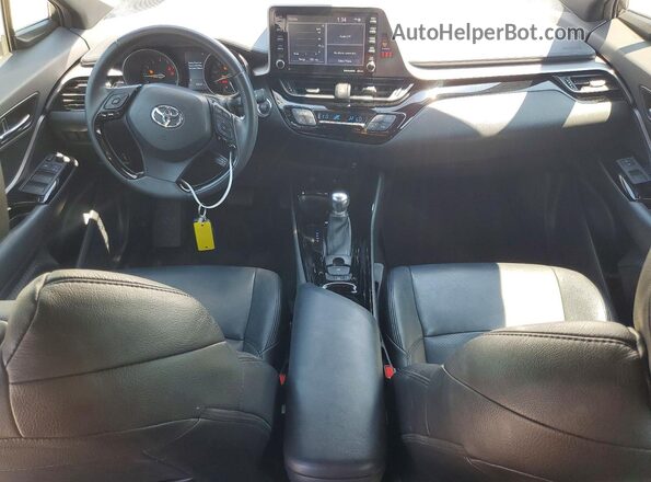JTNKHMBX2M1100745 2021 TOYOTA C-HR White Dashboard view
