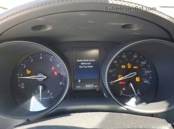 JTNKHMBX2M1100745 2021 TOYOTA C-HR White Instrument cluster view