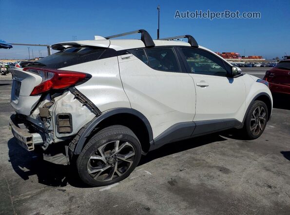 JTNKHMBX3K1012722 2019 TOYOTA C-HR White Rear right