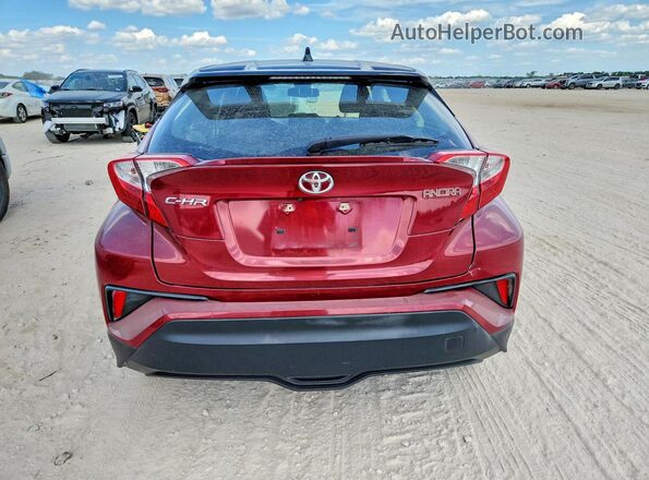 JTNKHMBX3K1016043 2019 TOYOTA C-HR Red Vista trasera