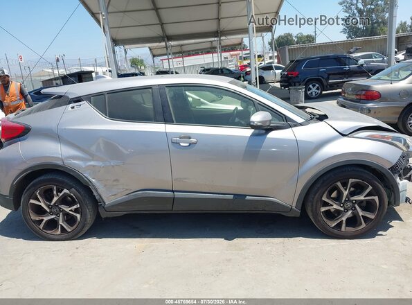 JTNKHMBX3K1054663 2019 TOYOTA C-HR Серебряный Вид задней части салона