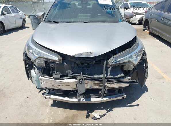 JTNKHMBX3K1054663 2019 TOYOTA C-HR Серебряный Вид спереди