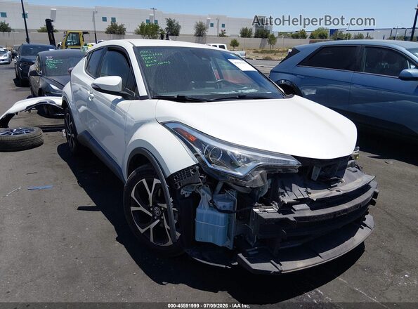 JTNKHMBX3K1060642 2019 TOYOTA C-HR White სალონის 360-გრადუსიანი ხედი