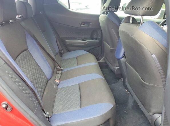 JTNKHMBX3M1125749 2021 TOYOTA C-HR Red Widok wnętrza z tyłu