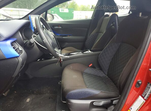 JTNKHMBX3M1125749 2021 TOYOTA C-HR Red Widok wnętrza z przodu