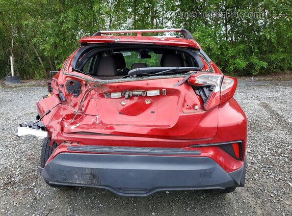 JTNKHMBX3M1125749 2021 TOYOTA C-HR Red Widok z tyłu