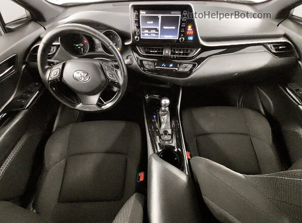 JTNKHMBX4K1019937 2019 TOYOTA C-HR Silver Dashboard view