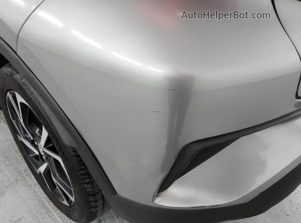 JTNKHMBX4K1019937 2019 TOYOTA C-HR Silver 