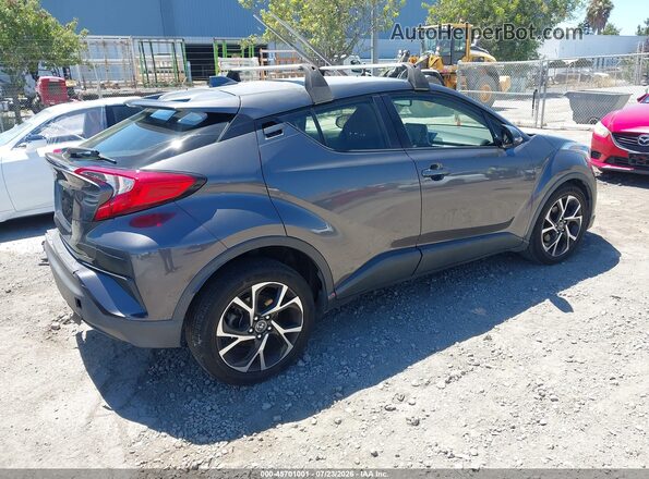 JTNKHMBX4K1032008 2019 TOYOTA C-HR Gray უკანა მარჯვენა
