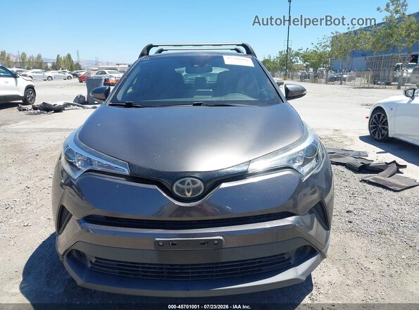 JTNKHMBX4K1032008 2019 TOYOTA C-HR Gray ხელსაწყოთა პანელის ხედი