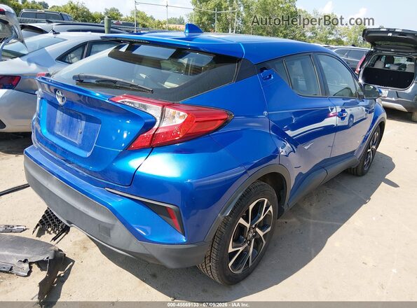 JTNKHMBX4K1059239 2019 TOYOTA C-HR Blue უკანა მარჯვენა