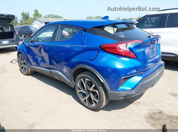 JTNKHMBX4K1059239 2019 TOYOTA C-HR Blue უკანა მარცხენა