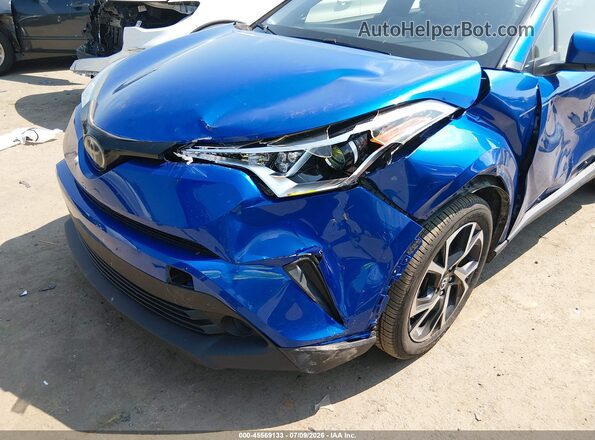 JTNKHMBX4K1059239 2019 TOYOTA C-HR Blue წინა ხედი