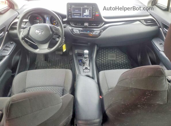 JTNKHMBX4L1081517 2020 TOYOTA C-HR Red Առջևի վահանակի տեսք