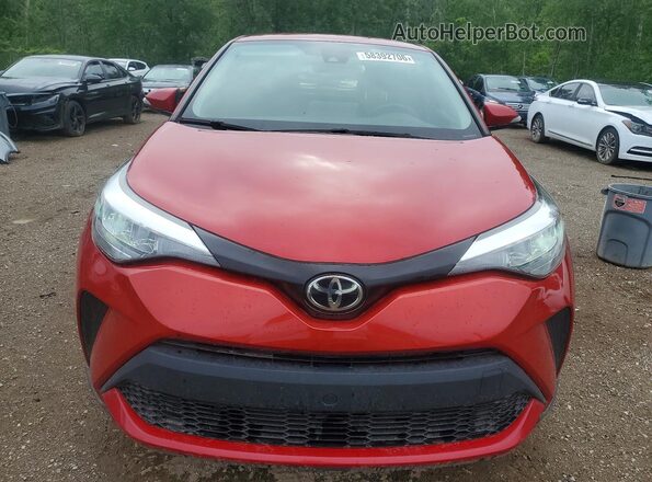 JTNKHMBX4L1081517 2020 TOYOTA C-HR Red Դիմացի տեսք