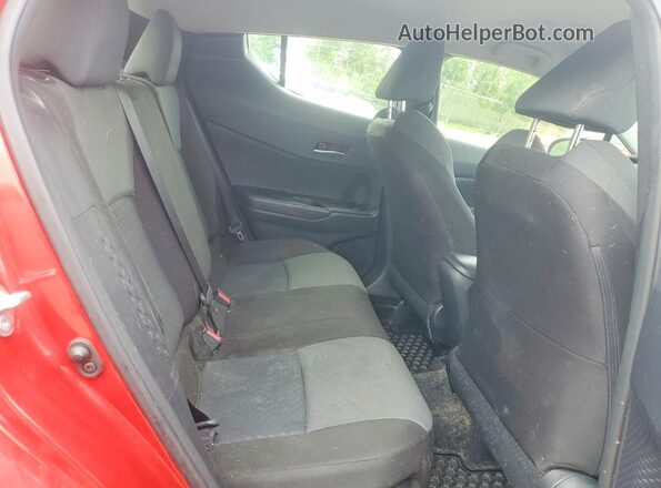 JTNKHMBX4L1081517 2020 TOYOTA C-HR Red Հետևի նստատեղերի տեսք