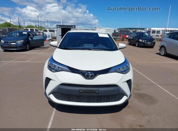 JTNKHMBX4M1099324 2021 TOYOTA C-HR White Dashboard view