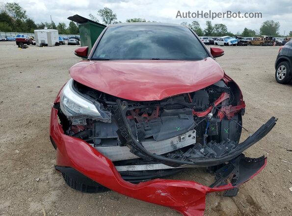JTNKHMBX4M1117143 2021 TOYOTA C-HR Red Widok z przodu