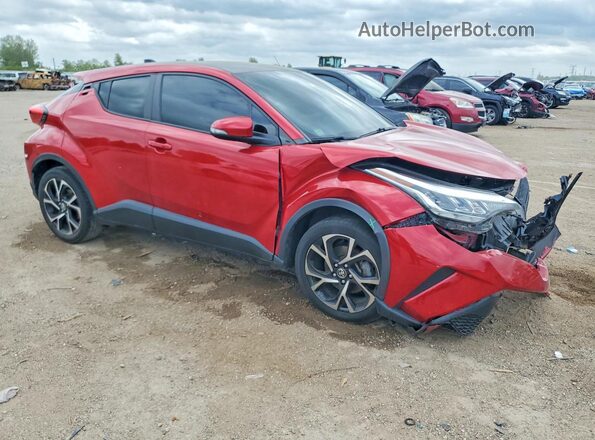 JTNKHMBX4M1117143 2021 TOYOTA C-HR Red Przód prawy