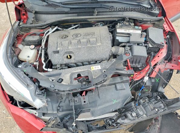 JTNKHMBX4M1117143 2021 TOYOTA C-HR Red Widok wnętrza z tyłu