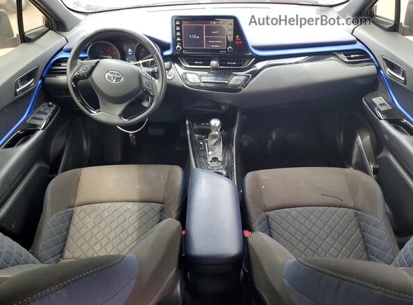JTNKHMBX4M1117143 2021 TOYOTA C-HR Red Widok deski rozdzielczej