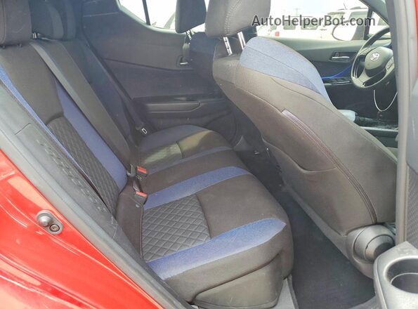 JTNKHMBX4M1117143 2021 TOYOTA C-HR Red Widok tylnych siedzeń