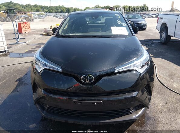 JTNKHMBX5K1054437 2019 TOYOTA C-HR Black Front view