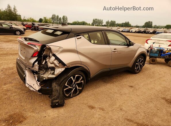 JTNKHMBX5L1067111 2020 TOYOTA C-HR Серебряный Задняя правая четверть