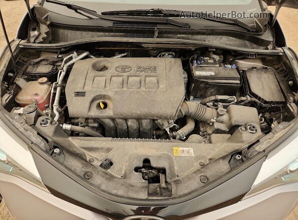 JTNKHMBX5L1067111 2020 TOYOTA C-HR Серебряный Вид задней части салона